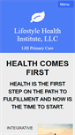 Mobile Screenshot of mylifestylehealth.net